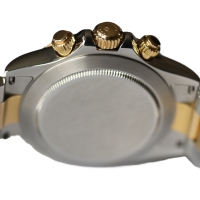 Rolex Daytona Stahl / 18k Gold Black Dial 116523 LC100 Herrenuhr FULL SET 2003