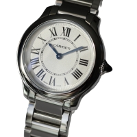 Cartier Ronde must de Cartier 29mm Edelstahl WSRN0033 (4422) Damenuhr FULL SET