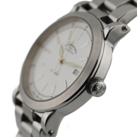 Mühle Glashütte City M99 Weiß M1-99-00 Edelstahl 40 mm Automatik Herrenuhr B&P