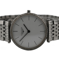 LONGINES Le Grande Classique Diamonds 33mm Edelstahl Quarz L4.635.2 Damenuhr Box