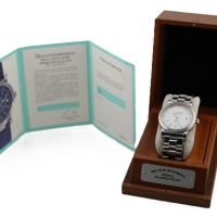 Mühle Glashütte City M99 Weiß M1-99-00 Edelstahl 40 mm Automatik Herrenuhr B&P