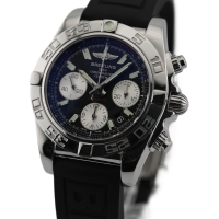 Breitling Chronomat 41 Schwarz AB014012/BA52 Kautschukarmband FULL SET 2016