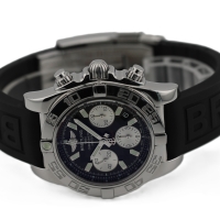 Breitling Chronomat 41 Schwarz AB014012/BA52 Kautschukarmband FULL SET 2016