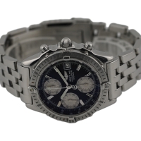 Breitling Chronomat GT Schwarz Pilotarmband A13352 FULL SET