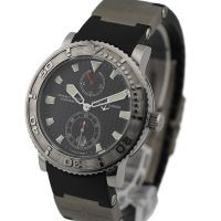 Ulysse Nardin Maxi Marine Diver Chronometer 40mm Stahl Herrenuhr 263-55 FULL SET
