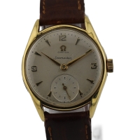 Omega Seamaster "Pre-Ranchero" Handaufzug Vintage 18k /750 Gelbgold Ref.: 2507