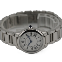 Cartier Ronde must de Cartier 29mm Edelstahl WSRN0033 (4422) Damenuhr FULL SET