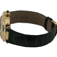 Cartier Pasha 18k / 750 Gelbgold Ewiger Kalender Perpetual Herrenuhr Ref.: 30003 mit Box