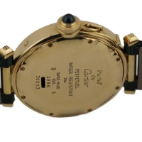 Cartier Pasha 18k / 750 Gelbgold Ewiger Kalender Perpetual Herrenuhr Ref.: 30003 mit Box