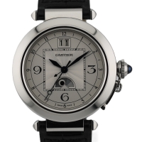 Cartier Pasha XL GMT Mondphase Night & Day W3109255 (2938) FULL SET NEU