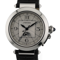 Cartier Pasha XL GMT Mondphase Night & Day W3109255 (2938) FULL SET NEU