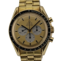 Omega Speedmaster Moonwatch "APOLLO XI 1969" 18k / 750 Gelbgold No.069 B&P