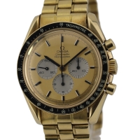 Omega Speedmaster Moonwatch "APOLLO XI 1969" 18k / 750 Gelbgold No.069 B&P