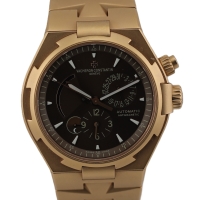 Vacheron Constantin Overseas Dual Time 18k / 750er Roségold Herrenuhr Limited Edition