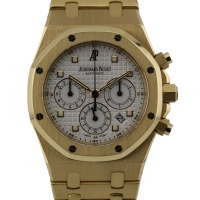 Audemars Piguet Royal Oak Chronograph 18k / 750er Gelbgold Herrenuhr FULL SET