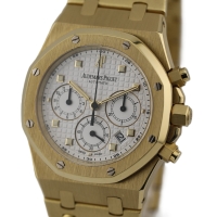 Audemars Piguet Royal Oak Chronograph 18k / 750er Gelbgold Herrenuhr FULL SET