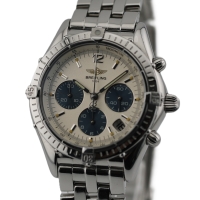 Breitling Cockpit Chronograph 37mm Edelstahl A30012 Herrenuhr Neuwertig Box