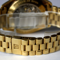 Omega Speedmaster Moonwatch "APOLLO XI 1969" 18k / 750 Gelbgold No.069 B&P