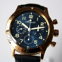 Breguet Type XX Aeronavale Chronograph 18k / 750 Roségold 3800 Herrenuhr FULLSET