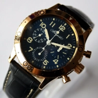 Breguet Type XX Aeronavale Chronograph 18k / 750 Roségold 3800 Herrenuhr FULLSET