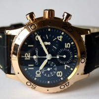 Breguet Type XX Aeronavale Chronograph 18k / 750 Roségold 3800 Herrenuhr FULLSET