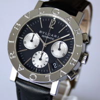 Bvlgari Bulgari Diagono Chronograph Automatik 38mm Edelstahl Ref.: BB38SLCH