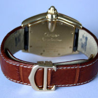 Cartier Roadster XL 18k / 750 Gelbgold Automatik 37mm W62003V2 (2524) FULLSET