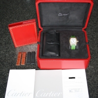 Cartier Roadster XL 18k / 750 Gelbgold Automatik 37mm W62003V2 (2524) FULLSET