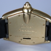 Cartier Roadster XL 18k / 750 Gelbgold Automatik 37mm W62003V2 (2524) FULLSET