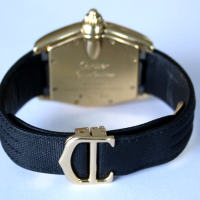 Cartier Roadster XL 18k / 750 Gelbgold Automatik 37mm W62003V2 (2524) FULLSET