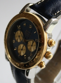 Zenith Epervier El Primero Chronograph Stahl Gold Automatik Herrenuhr