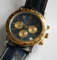 Zenith Epervier El Primero Chronograph Stahl Gold Automatik Herrenuhr