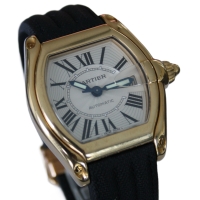 Cartier Roadster XL 18k / 750 Gelbgold Automatik 37mm W62003V2 (2524) FULLSET