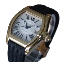 Cartier Roadster XL 18k / 750 Gelbgold Automatik 37mm W62003V2 (2524) FULLSET