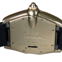 Cartier Roadster XL 18k / 750 Gelbgold Automatik 37mm W62003V2 (2524) FULLSET