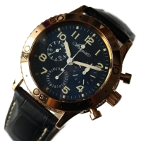 Breguet Type XX Aeronavale Chronograph 18k / 750 Roségold 3800 Herrenuhr FULLSET