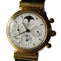 IWC Da Vinci Perpetual Calendar 18k / 750 Yellow Gold Ref.: 3750 FULLSET