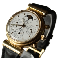 IWC Da Vinci Perpetual Calendar 18k / 750 Yellow Gold Ref.: 3750 FULLSET
