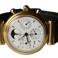 IWC Da Vinci Perpetual Calendar 18k / 750 Yellow Gold Ref.: 3750 FULLSET