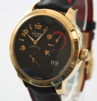 Glashütte Original PanoMaticReserve XL 18k / 750er Roségold Herrenuhr FULLSET