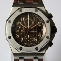Audemars Piguet Royal Oak Offshore Chronograph "Havana" Braun FULLSET