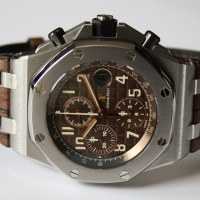 Audemars Piguet Royal Oak Offshore Chronograph "Havana" Braun FULLSET