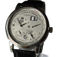 A. Lange & Söhne Lange 1 Time Zone 950 Platinium 116.025 B&P