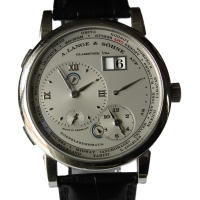 A. Lange & Söhne Lange 1 Time Zone 950 Platinium 116.025 B&P