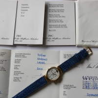 IWC Da Vinci Lady Chronograph 18k / 750er Gelbgold Ref.: 3735 Damenuhr FULLSET