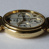 IWC Da Vinci Lady Chronograph 18k / 750er Gelbgold Ref.: 3735 Damenuhr FULLSET