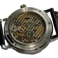 A. Lange & Söhne Lange 1 Time Zone 950 Platinium 116.025 B&P
