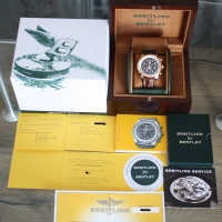 Breitling for Bentley 6.75 SPEED 18K / 750er Red Gold R44367 FULLSET
