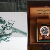 Breitling for Bentley 6.75 SPEED 18K / 750er Red Gold R44367 FULLSET