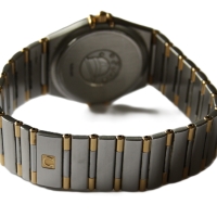OMEGA Constellation Stahl / 18k Gelbgold 33,5mm Quarz Ref.: 1312.10.00 FULLSET